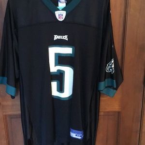 Donovan McNabb 5 Eagles Jersey Medium Reebok black